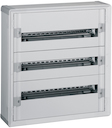 XL3 160 Шкаф пластиковый для установки счетчика, 3рейки