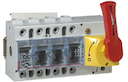 Выкл.VISTOP 4P 100A фронт. с красной рукояткой
