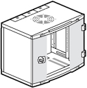 XL VDIШкаф19" 16U 800х600х580