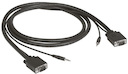 Кабель HD15+JACK 3,5