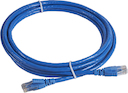 П-корд U/UTP кат.6 PVC 3м син.