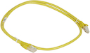 П-корд U/UTP 6а PVC 1м желт.