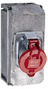 Роз.в корп.Hyp IP44 3К+H+З 400v 63А