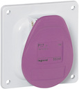 Розетка встр. 16А 2К 24В IP44