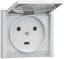 Plexo Розетка IP44 2К+З 20А