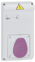 P17Пан.с трансф.220/24В 150ВА в щит. роз.16А 2К 24В IP44 220х125