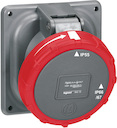 Встраиваемая розетка Hypra - IP 66/67-55 - 3К+Н+3 - 125 А - пластик