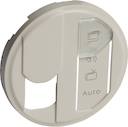 Крышка розетки компьютерной Celiane (RJ45, STP, этикетка, слоновая кость)