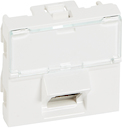 Роз.RJ45 кат 6 STP 2 мод уг 45