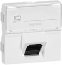 MOSAIC RJ45 STP кат6a 45° бел