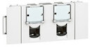 MOSAIC 2хRJ45 FTP кат6 4 мод