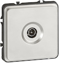 Розетка ТВ 0-2400МГц IP20 star