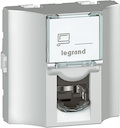 MOSAIC RJ45 прох. к.6 UTP ал