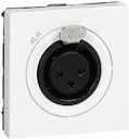 Mosaic розетка XLR 1М бел