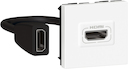 Mosaic роз HDMI 2M бел.