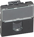 MOSAIC RJ45 FTP кат6 2мод черн