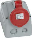 Розетка накладная - 16А - 3К+З - 380 В - IP 44