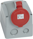 Розетка накладная - 32 А - 3К+З - 380 В - IP 44
