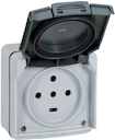 Plexo Роз.IP55 3K+З+Н 20А 400В