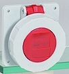 Розетка встраив. 3К+З 16А IP67