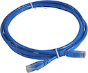 П-корд U/UTP кат.6 PVC 2м син.