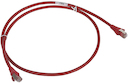 Коммутационный шнур RJ 45 категория 6 F/UTP LSZH экранированный 2 м красный
