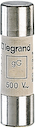 Пл.вст. gG 14x51 2А 500В б/б