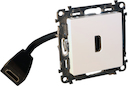 VLN-l БЕЛ Роз HDMI с разьемом