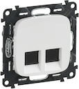 VLN-a БЕЛ Роз 2х RJ45 Cat6 UTP