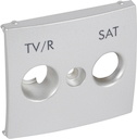 Накладка TV-FM-SaT алюм