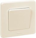 Legrand Inspiria 673931 рамка декоративная универсальная , 1 пост, для горизонтальной или вертикальной установки, цвет "Слоновая кость"