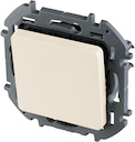 Legrand Inspiria 673681 переключатель промежуточный одноклавишный для скрытого монтажа, цвет "Слоновая кость", номинальный ток 10 А, напряжение ~250В