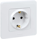 Legrand Inspiria 673720 розетка с заземлением для скрытого монтажа, цвет "Белый", ток 16 А, напряжение ~250В, максимальная мощность 3680 Вт.