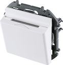 Legrand Inspiria 673800 переключатель карточный для скрытого монтажа, для гостиничных номеров, цвет "Белый", с подсветкой, номинальный ток 6 А, напряжение ~250В