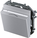 Legrand Inspiria 673802 переключатель карточный для скрытого монтажа, для гостиничных номеров, цвет "Алюминий", с подсветкой, номинальный ток 6 А, напряжение ~250В