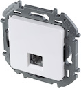 Legrand Inspiria 673820 розетка телефонная для скрытого монтажа, разьем RJ 11, цвет "Белый".