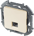 Legrand Inspiria 673821 розетка телефонная для скрытого монтажа, разьем RJ 11, цвет "Слоновая кость".