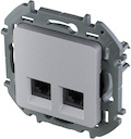 Роз 2ХRJ45 6 UTP АЛЮ INSPIRIA