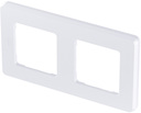 Legrand Inspiria 673946 рамка декоративная универсальная, 2 поста, для горизонтальной или вертикальной установки, цвет "Жемчуг"