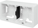 Legrand Inspiria 673990 коробка для накладного монтажа , 2 поста, цвет "Белый"