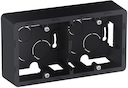Legrand Inspiria 673993 коробка для накладного монтажа , 2 поста, цвет "Антрацит"