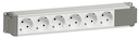 Tafelcontactdoos 6x2P+a steekklem