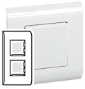 Legrand Mosaic Рамка 2-ая верт 4М (супп. 74802/12)
