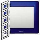 Рамка 5п вер Magic Blue GL
