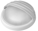 LL OPTIMA1 1x75W E27 Светильник накладной бел.(круг, мат.стекло, козырек)  IP44