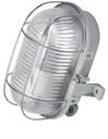LL Oval Simetal 1x60W E27 Светильник накладной серый (металл.реш.) IP44