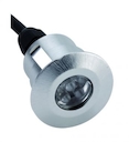 LL Dimel Led O 3/6 Green Светильник встраиваемый 1,5W, 3 зеленых светодиода, IP44
