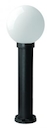 LL Aster Светильник парковый,60W, Е27, IP43, столбик 120см, шар молочный