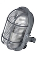 LL Oval 1x60W E27 Светильник накладной серый (пласт.реш.) IP44