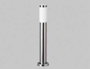 LL Iris Steel Светильник парковый,40W, Е27, IP44, столбик 40см (плафон молочный)